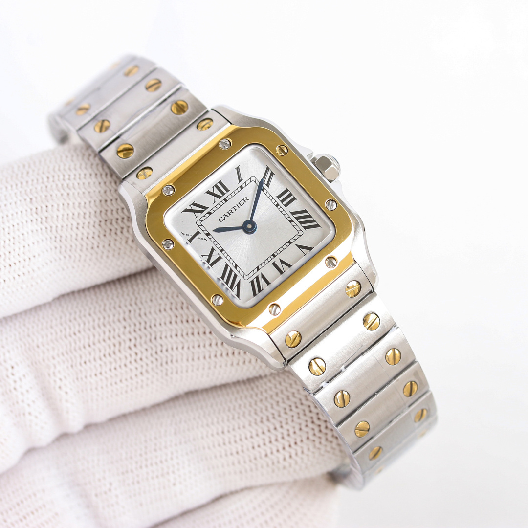 Cartier Small Santos de Cartier Quarts Watch