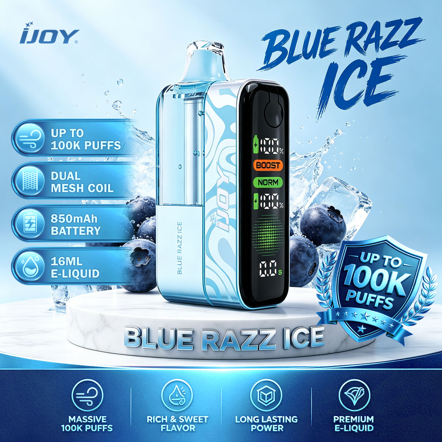 IJOY XP100K Disposable - 15 flavors