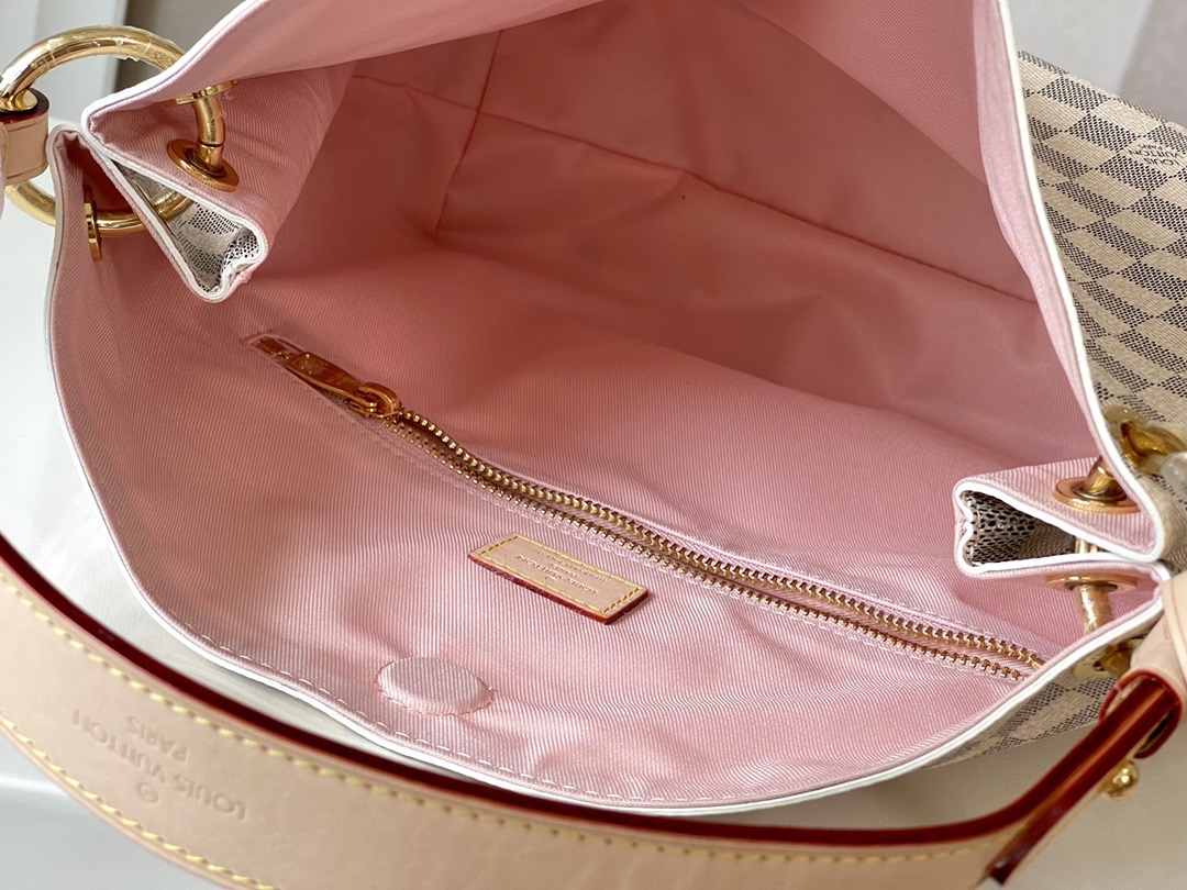 Louis Vuitton LV Damier Azur Coated Canvas Bag