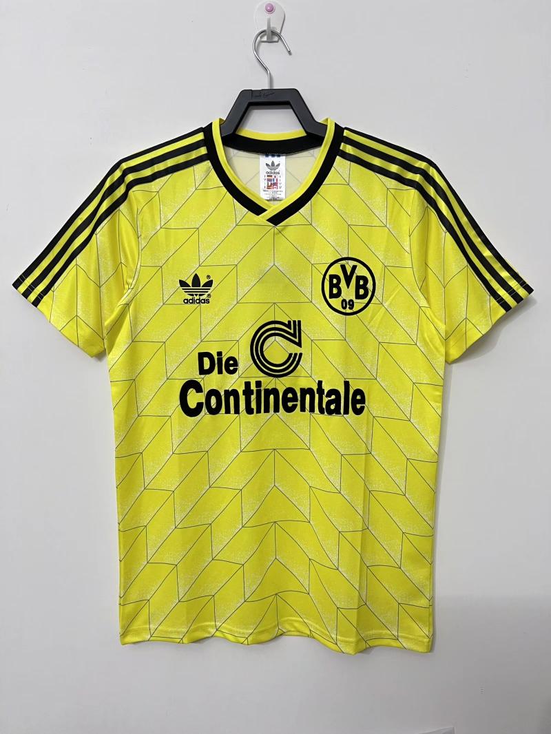 Retro Borussia Dortmund 1988 Home Shirt S-XXL