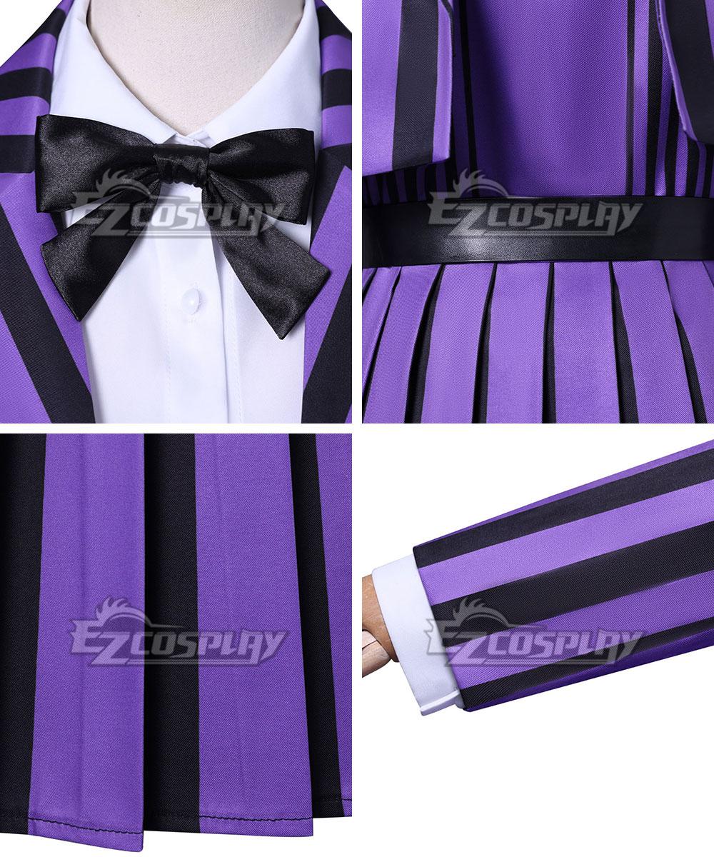 Kid Size Wednesday Season 2 Enid Sinclair Nevermore Uniform Cosplay Costume