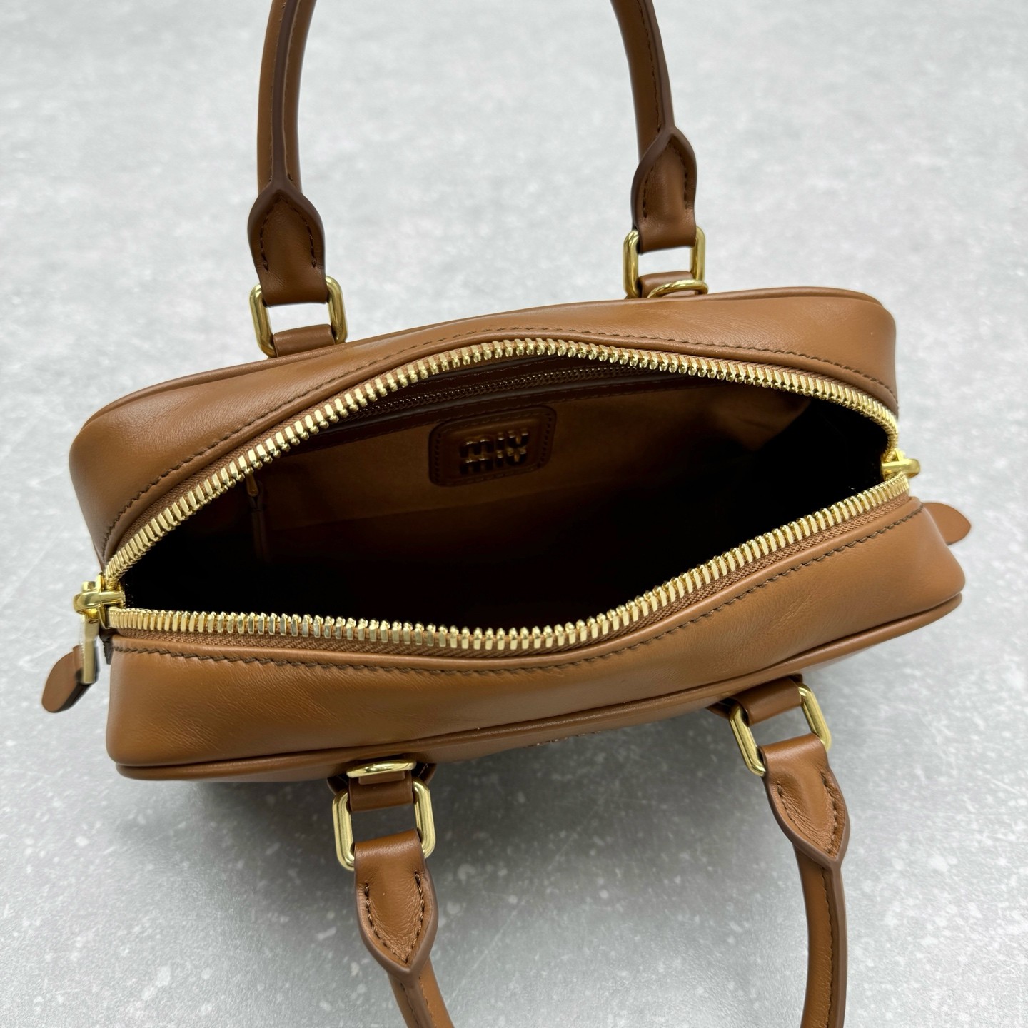 Miumiu Arcadie leather bag