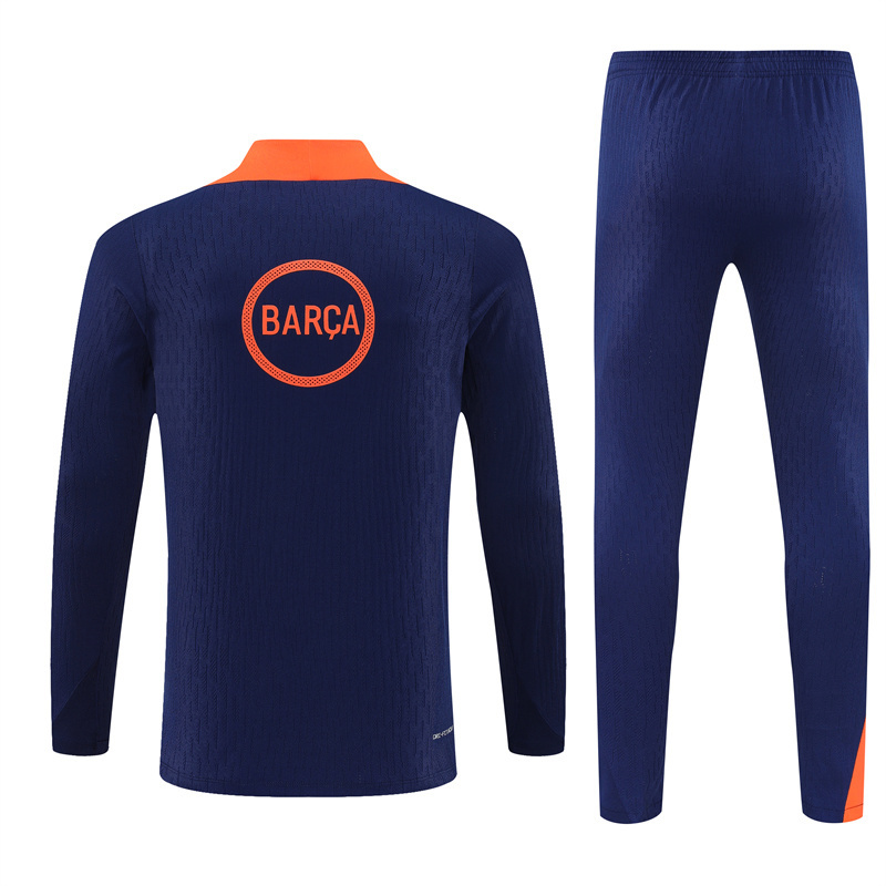 Adult / Kids Barcelona 25/26 Half Zipper Training Suit T90