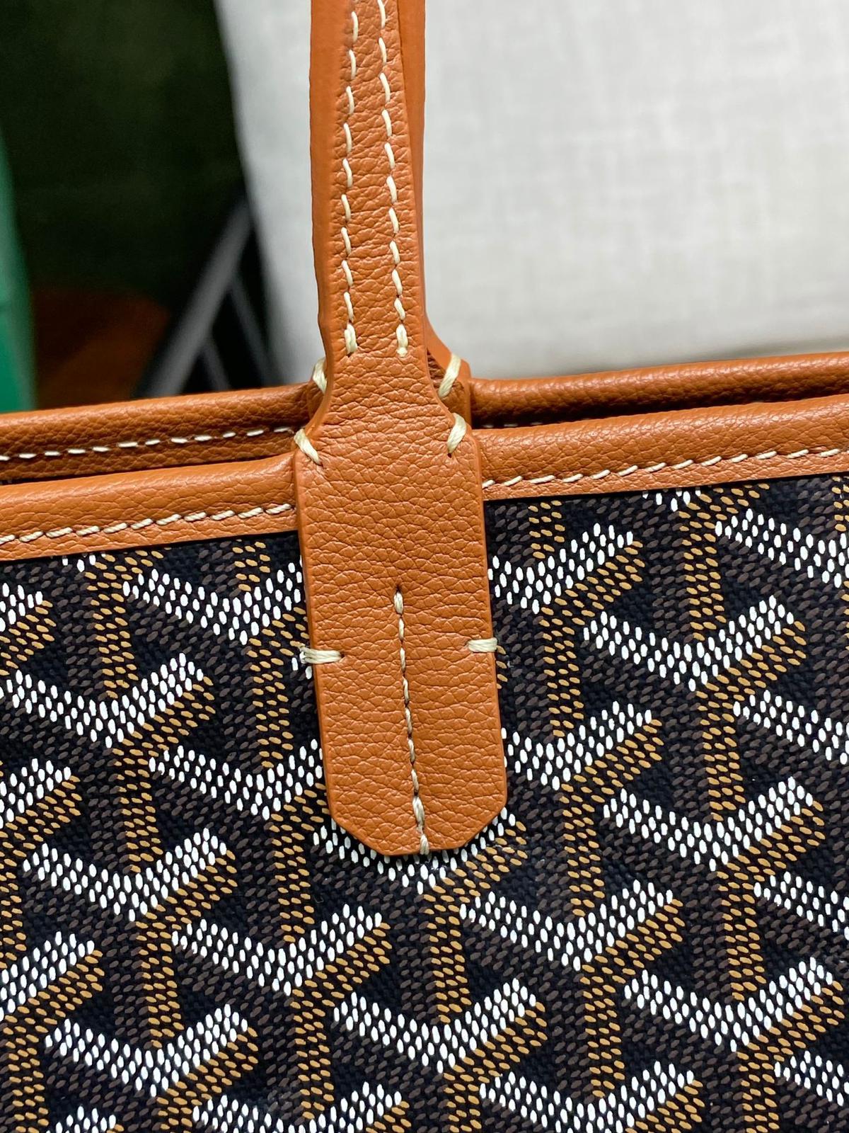 Goyard artois bag brown