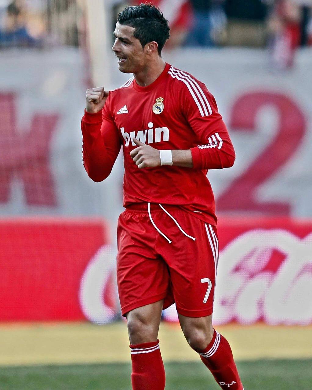 Retro Player Real Mαdrid 11/12 Third Red Long Sleeves  S-2XL