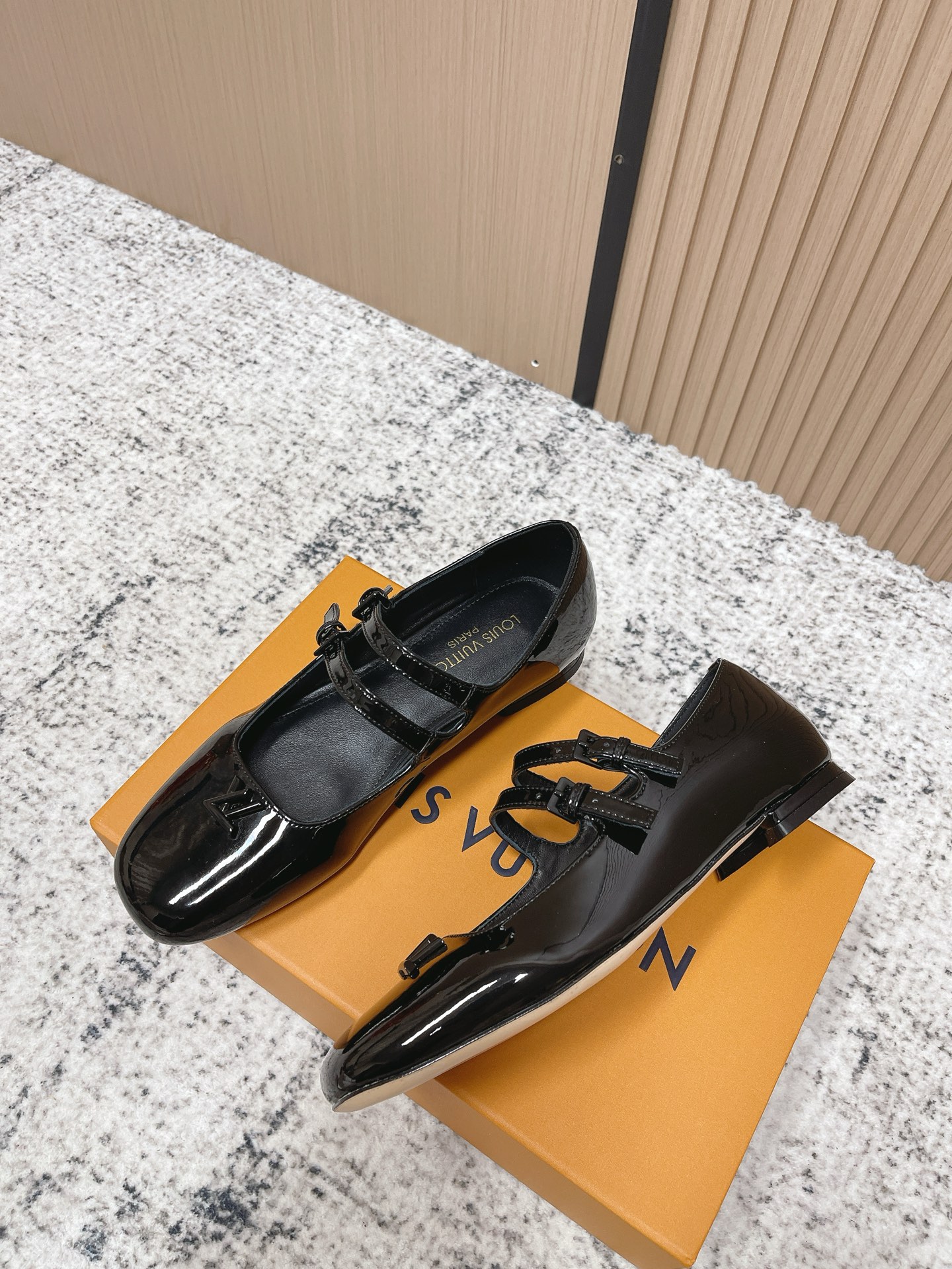 Women's  LV Swing Mary Jane Flat Ballets