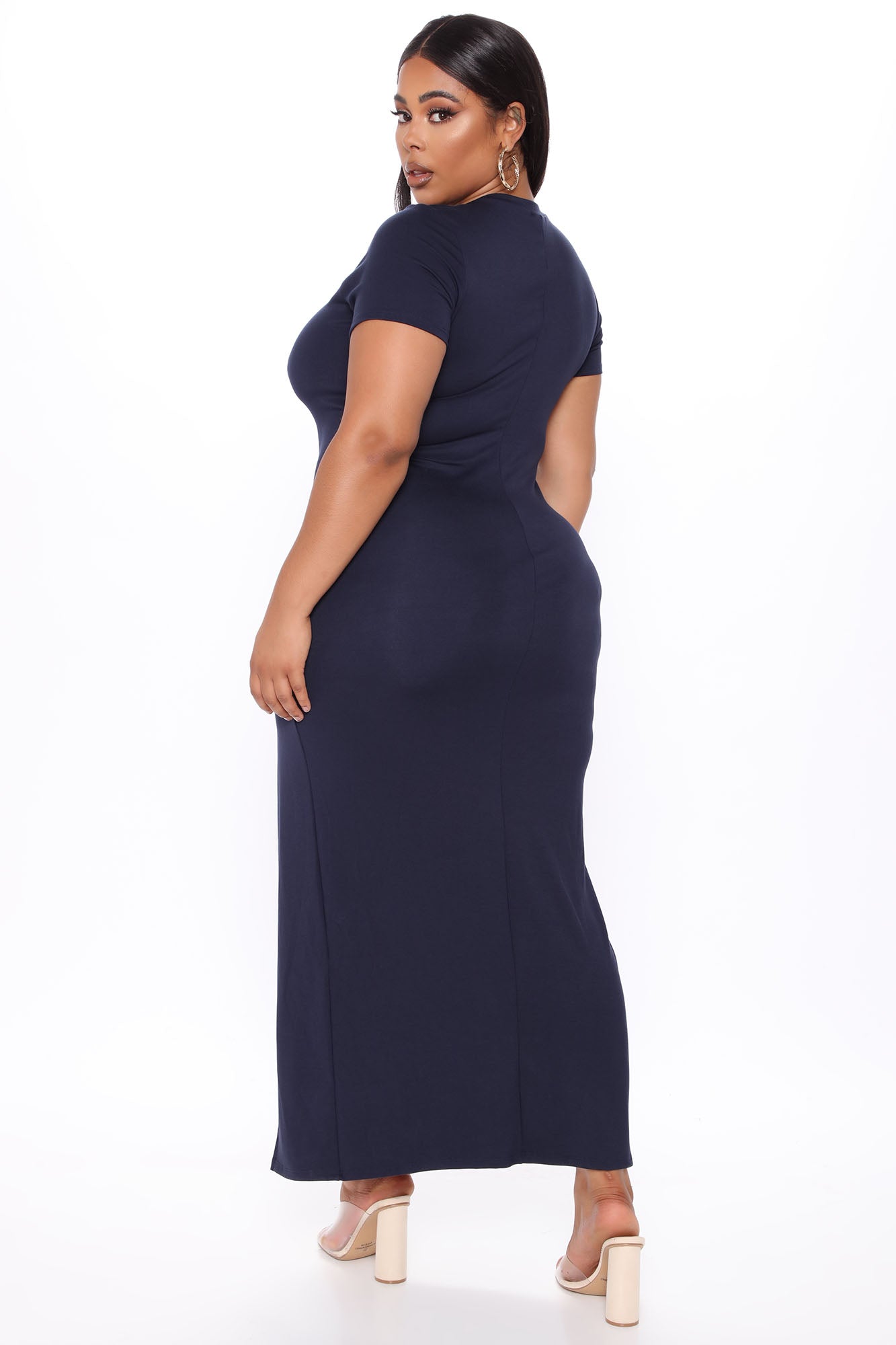 Stroll Maxi Dress - Navy