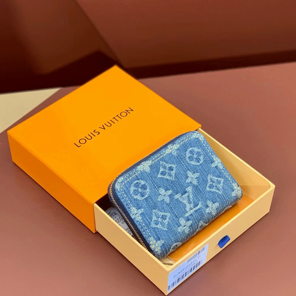 Louis Vuitton LV  Monogram jacquard denim bag （Mirror Quality）