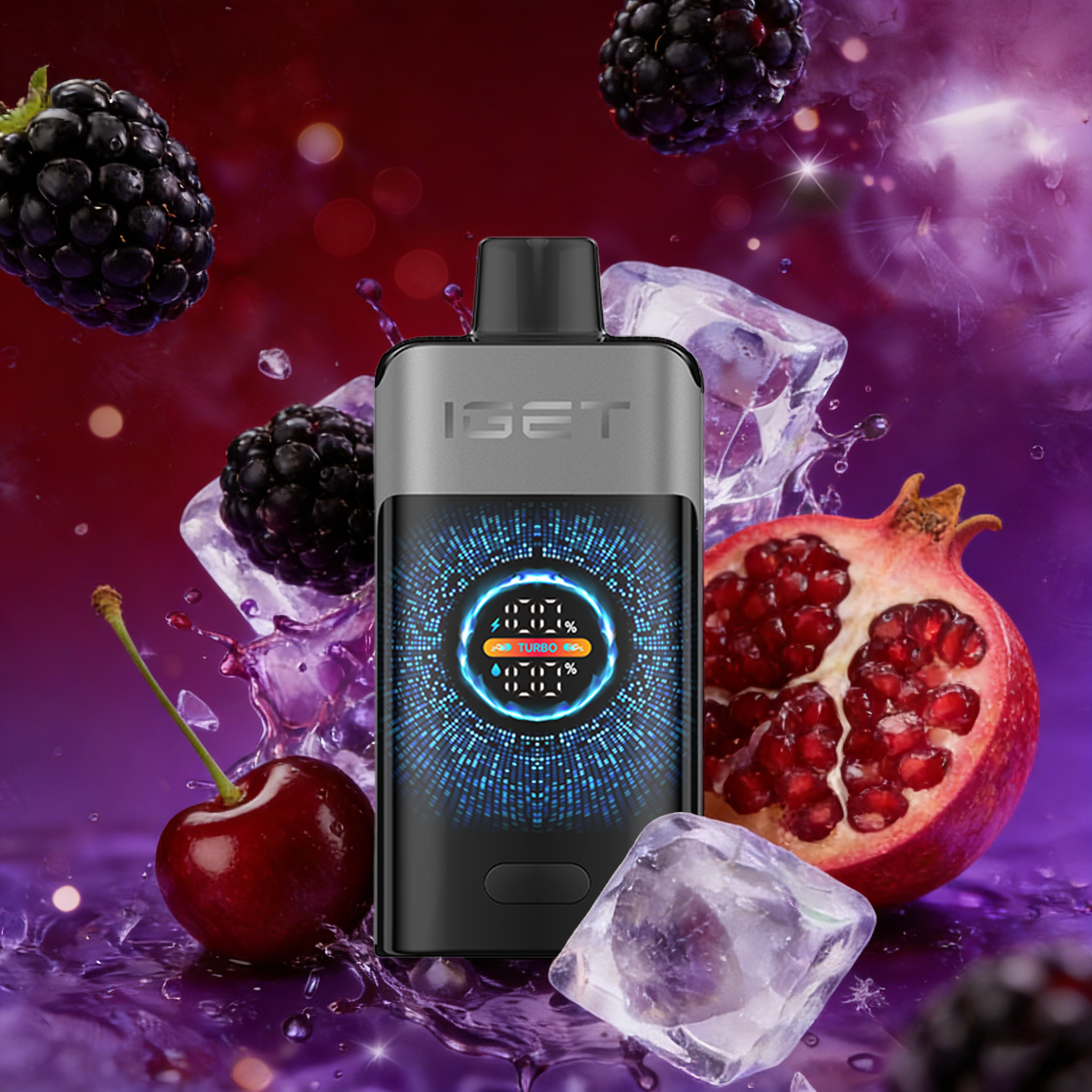 IGET ONE-Blackberry Cherry Pomegranate