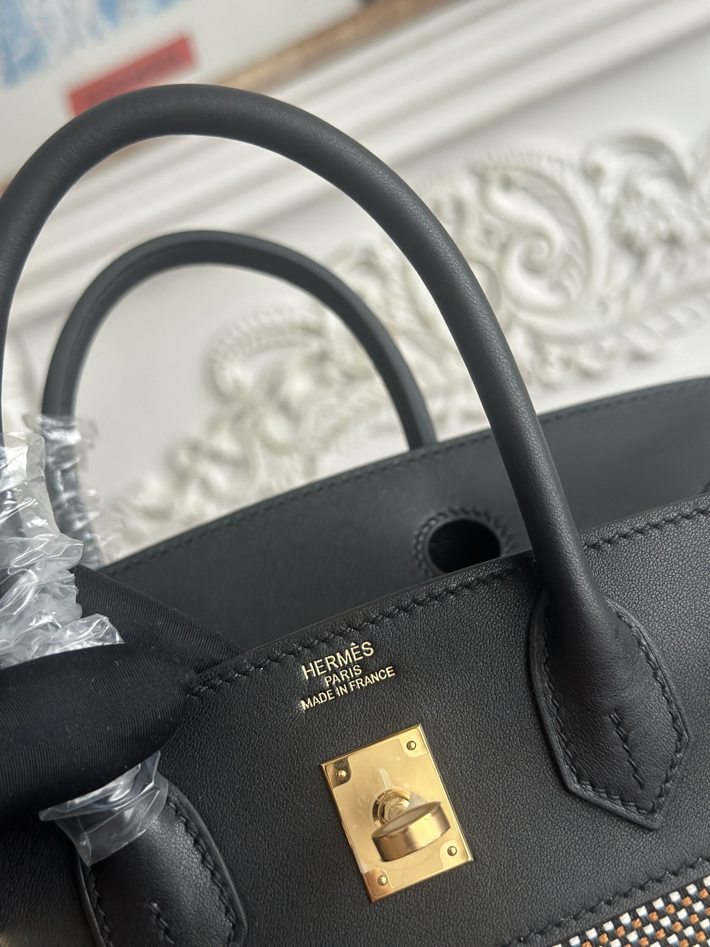 Hermès Birkin 25 Toile Quadrille