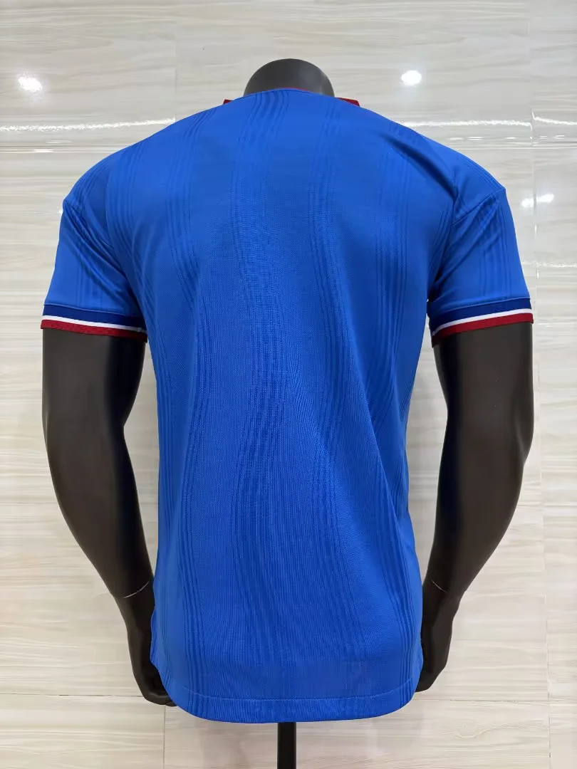 2026/2027 Player Levver Manchester United Away Blue Football Shirt 1:1 Thai Quality