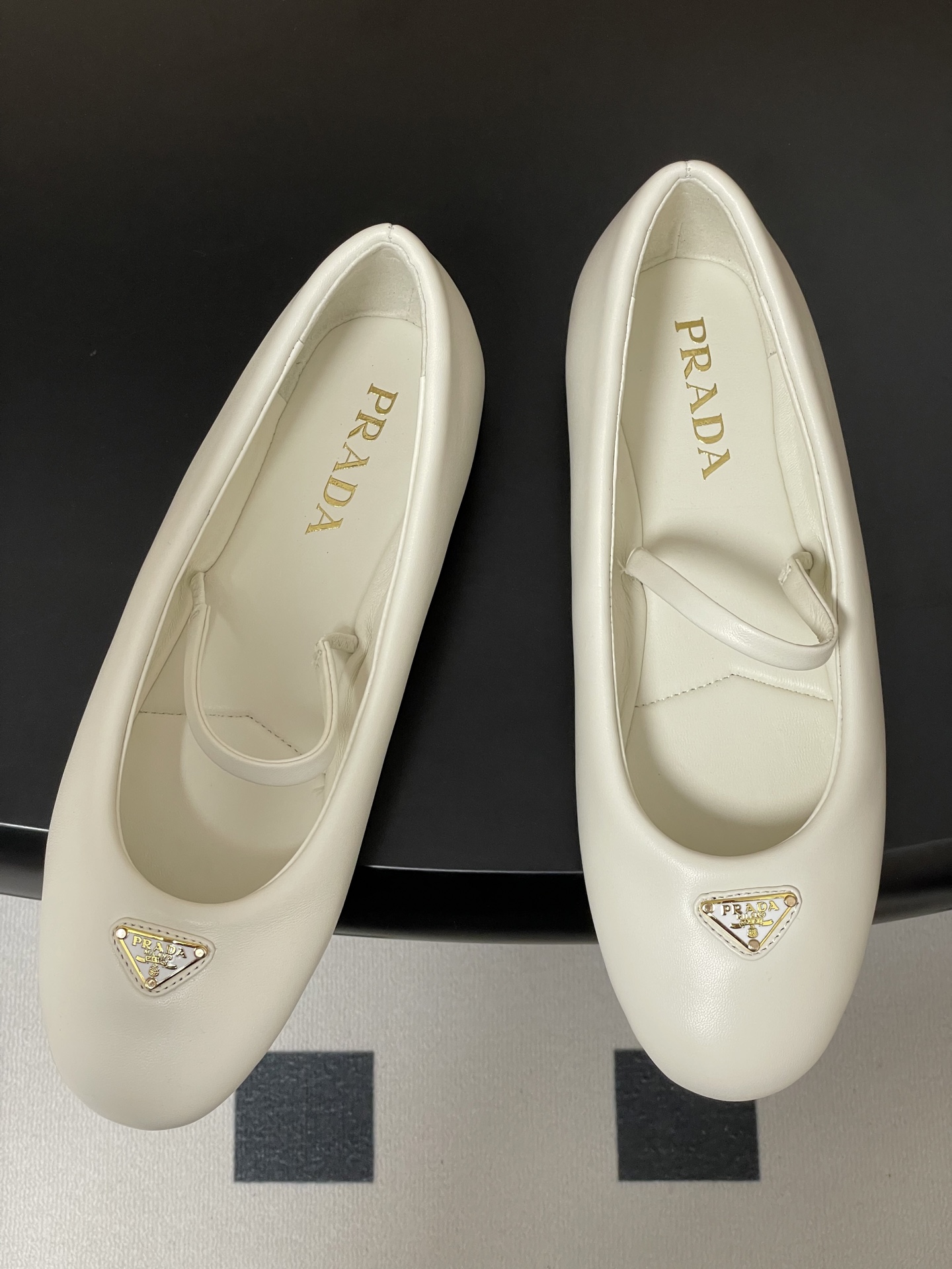Prada Nappa Leather ballerinas