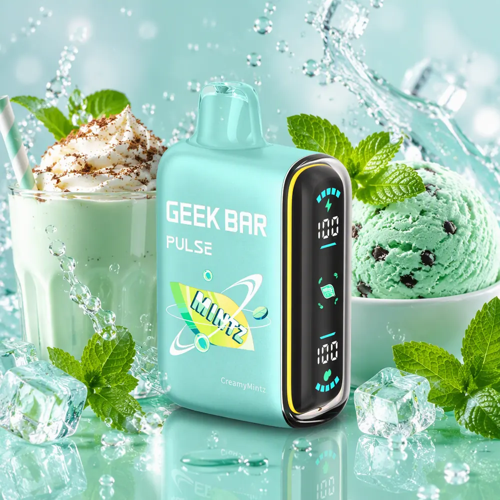 Geek Bar Pulse 15K Disposable Vape - CreamyMintz