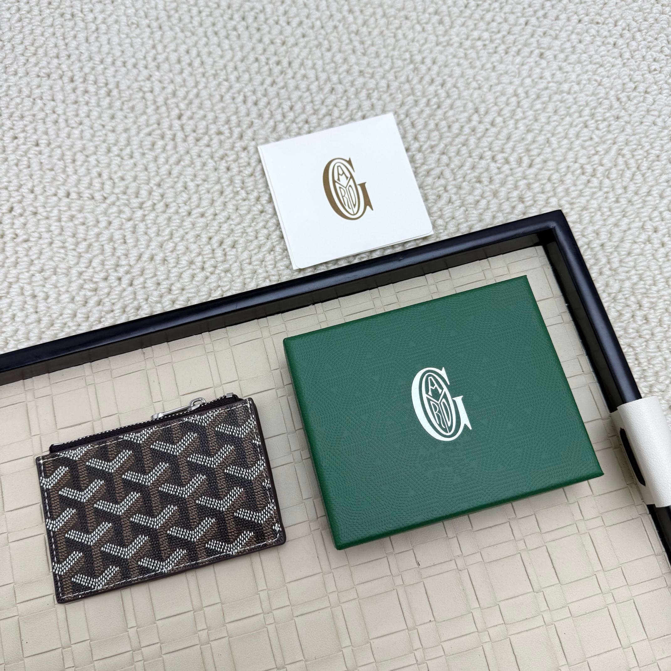 Goyard Wallets Card Holder Wallet 808