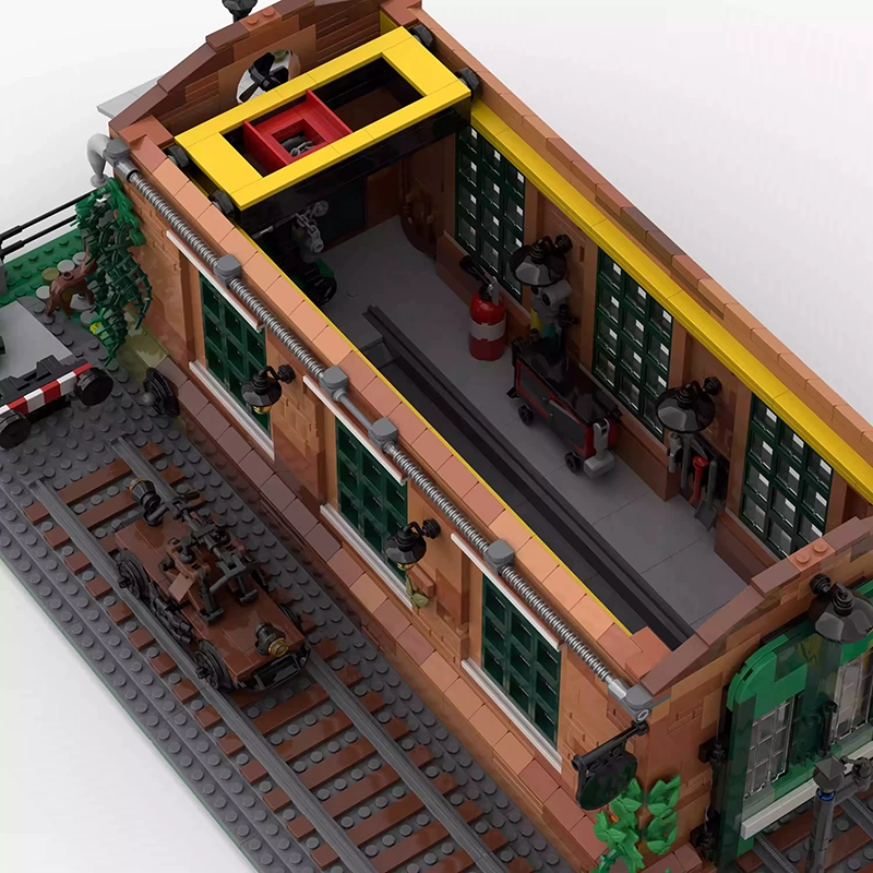MOC 910033 - Old Train Engine Shed