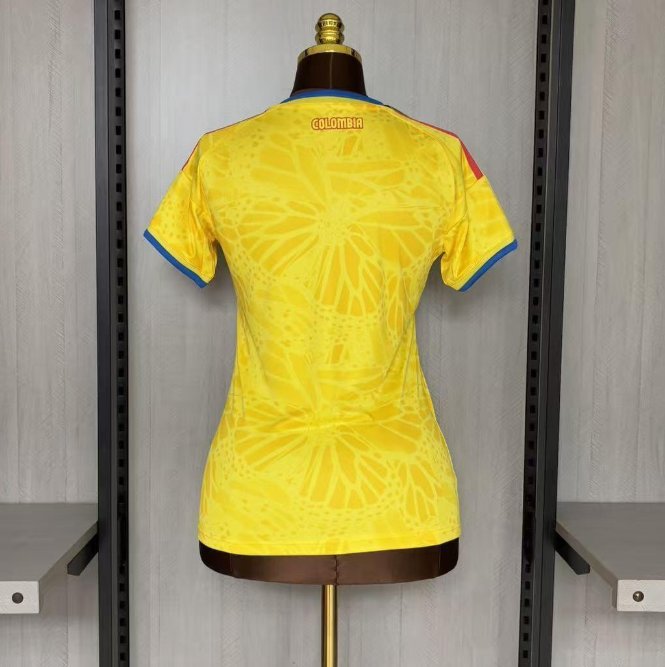 Female 2025/26 Colombia Home Jersey S-2XL