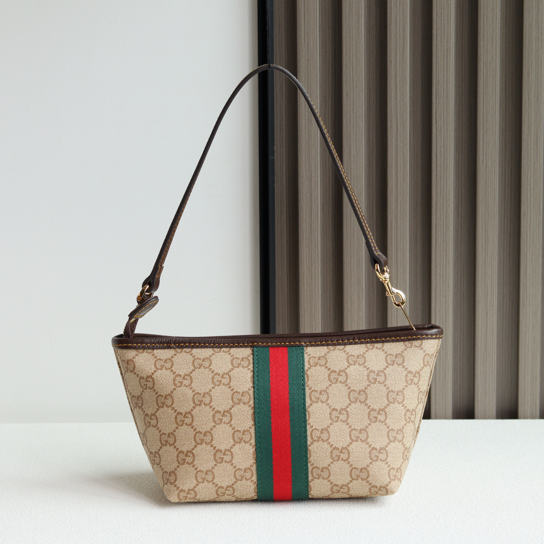 Gucci Small pouch with strap and Web876055