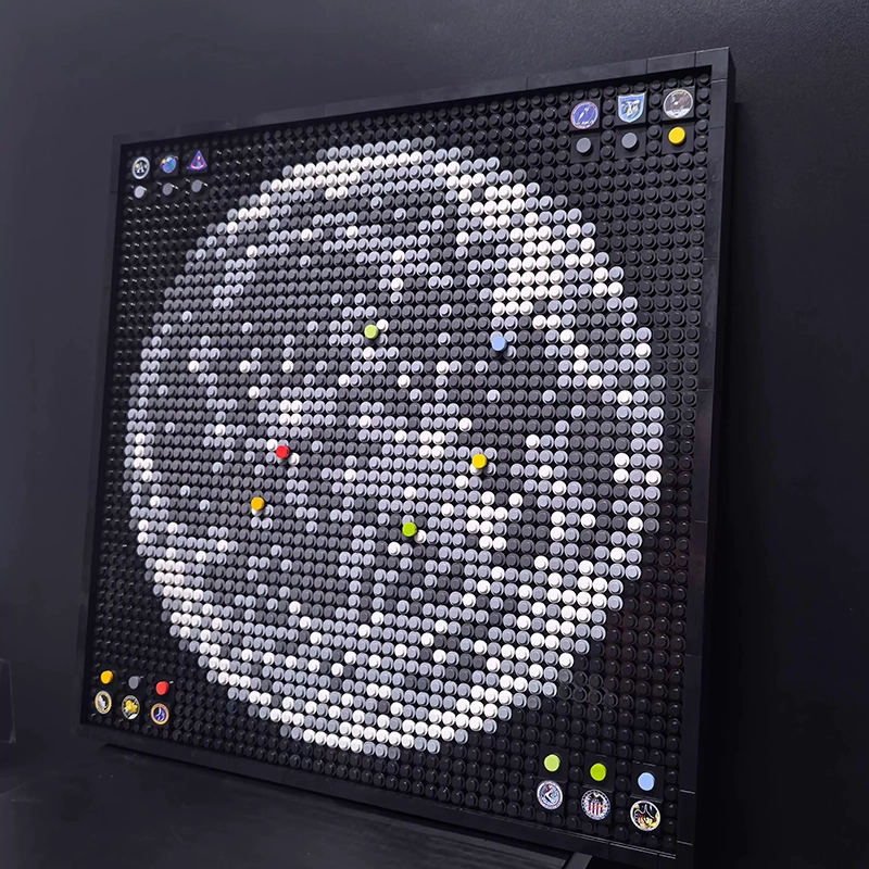 MOC 88149 - Apollo Program Moon Landing Sites – Mosaic