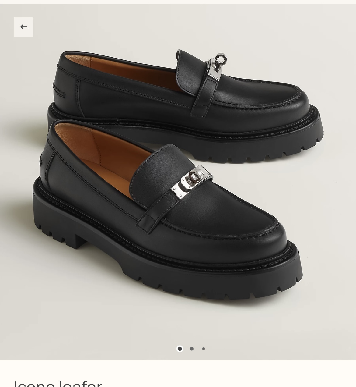 Hermes Women's Icone Mocassin