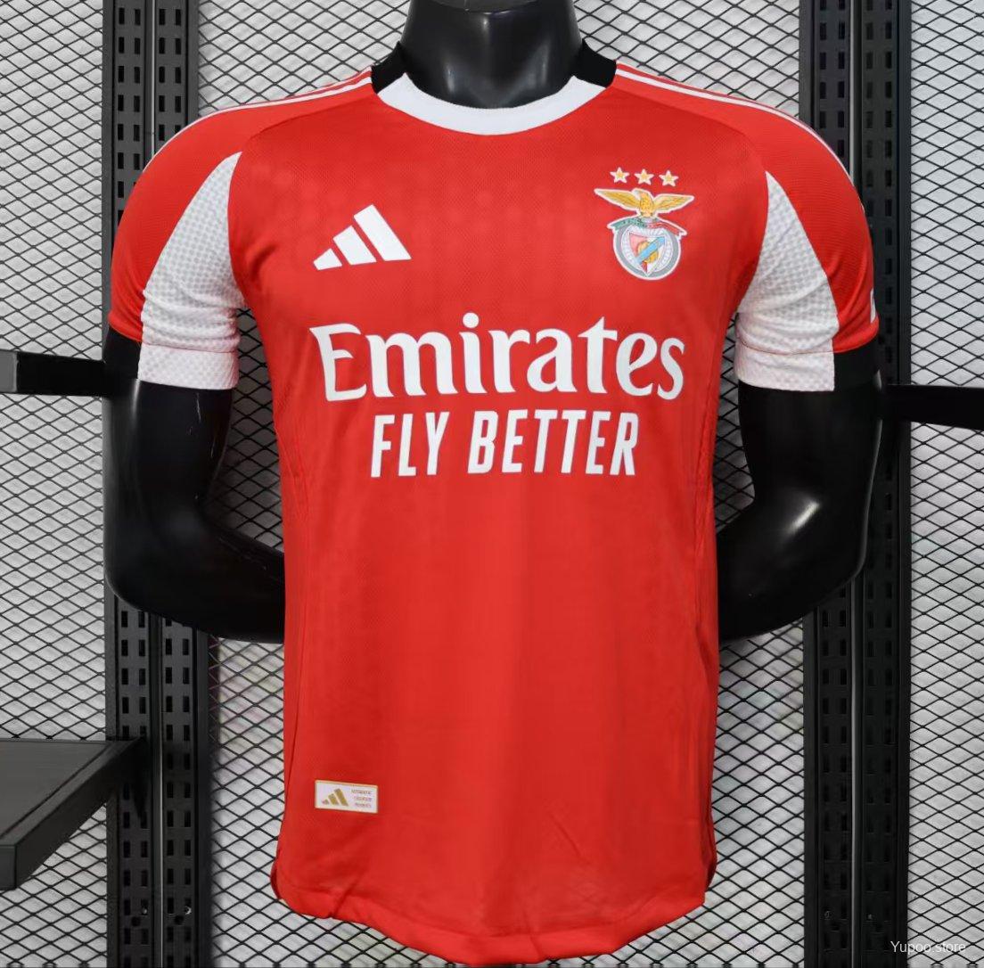 Player Version 25/26 Benfica Home Jersey  S-XXL