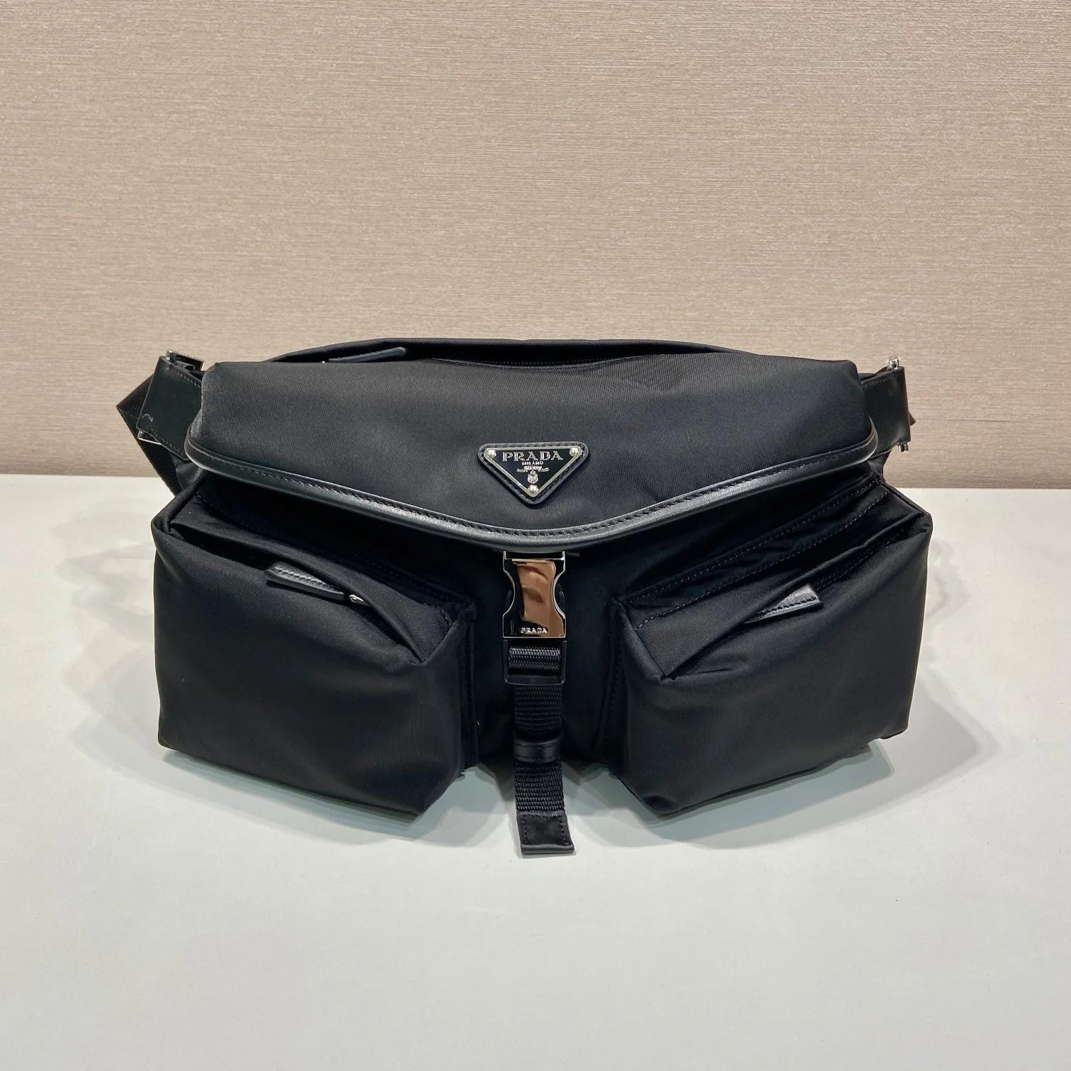 Prada  BAG 27 IN BLACK RE-NYLON