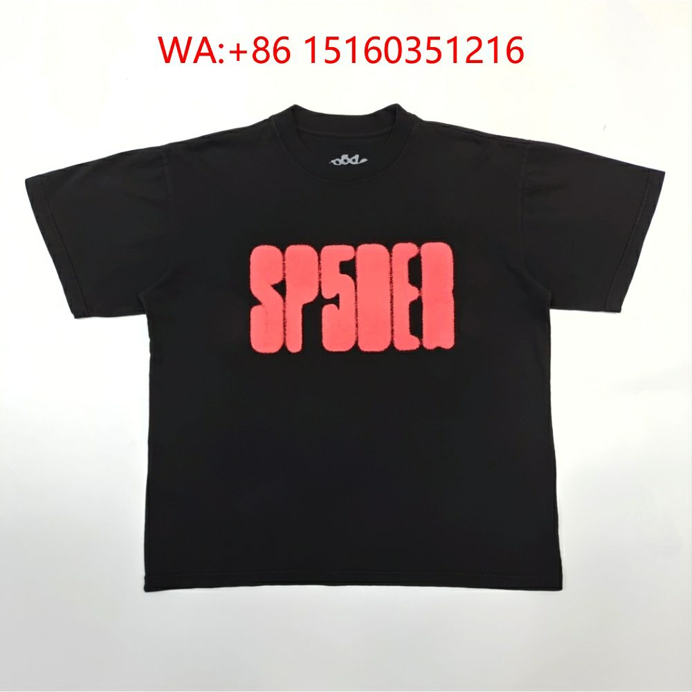 1:1 SP5DER WORLDWIDE T-shirt 01 Collection for men, Streetwear tee