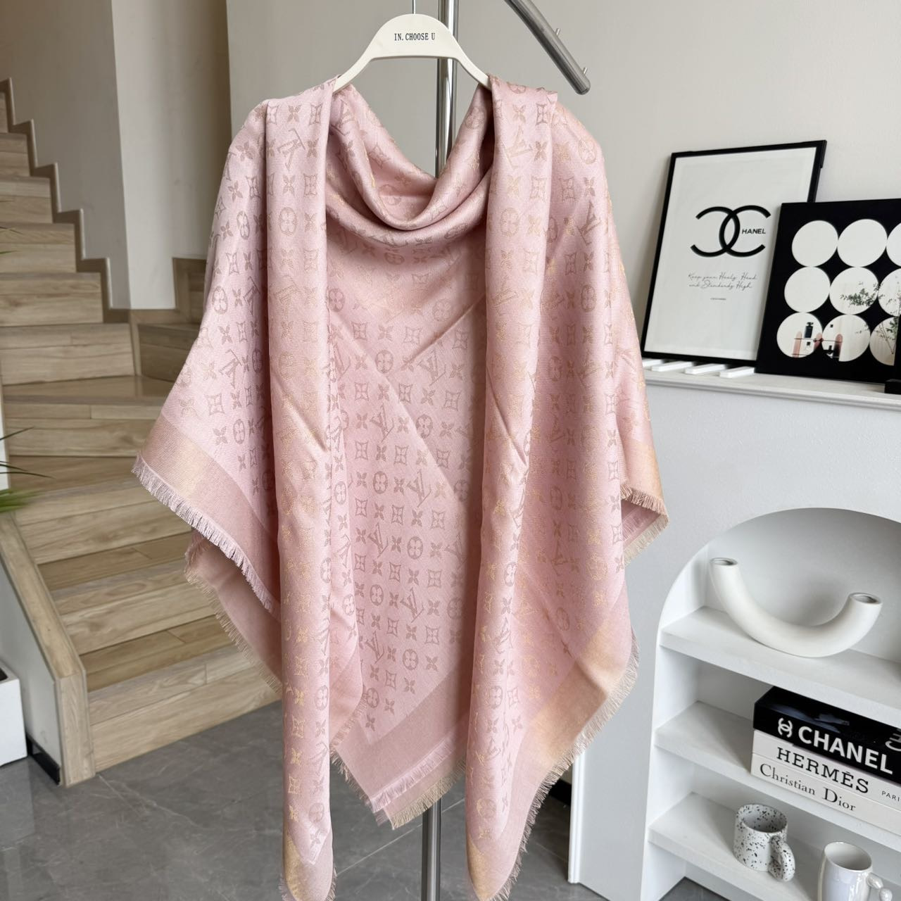 LV Classic Monogram Shawl