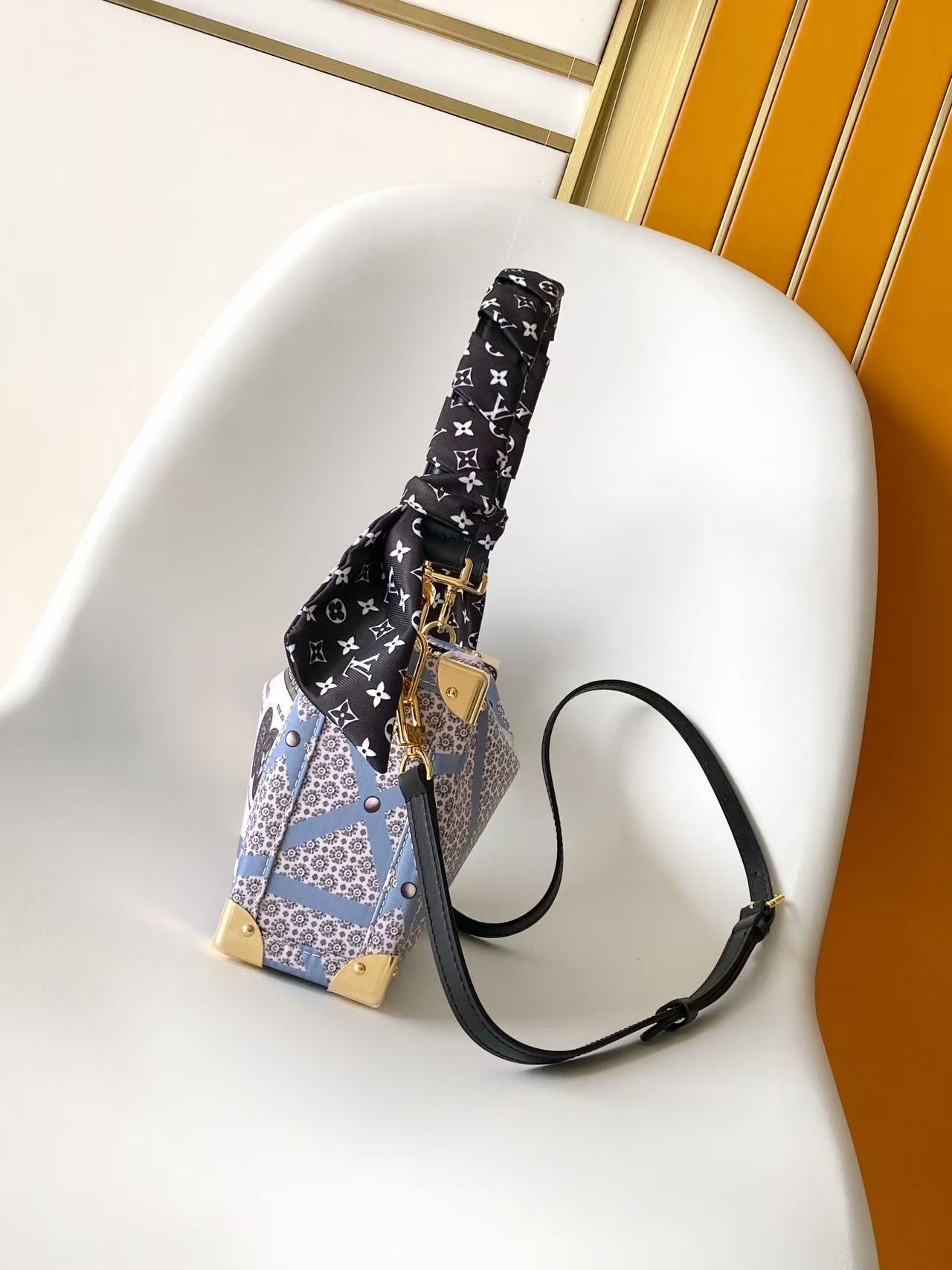 Louis Vuitton Side Trunk Medium Handbag