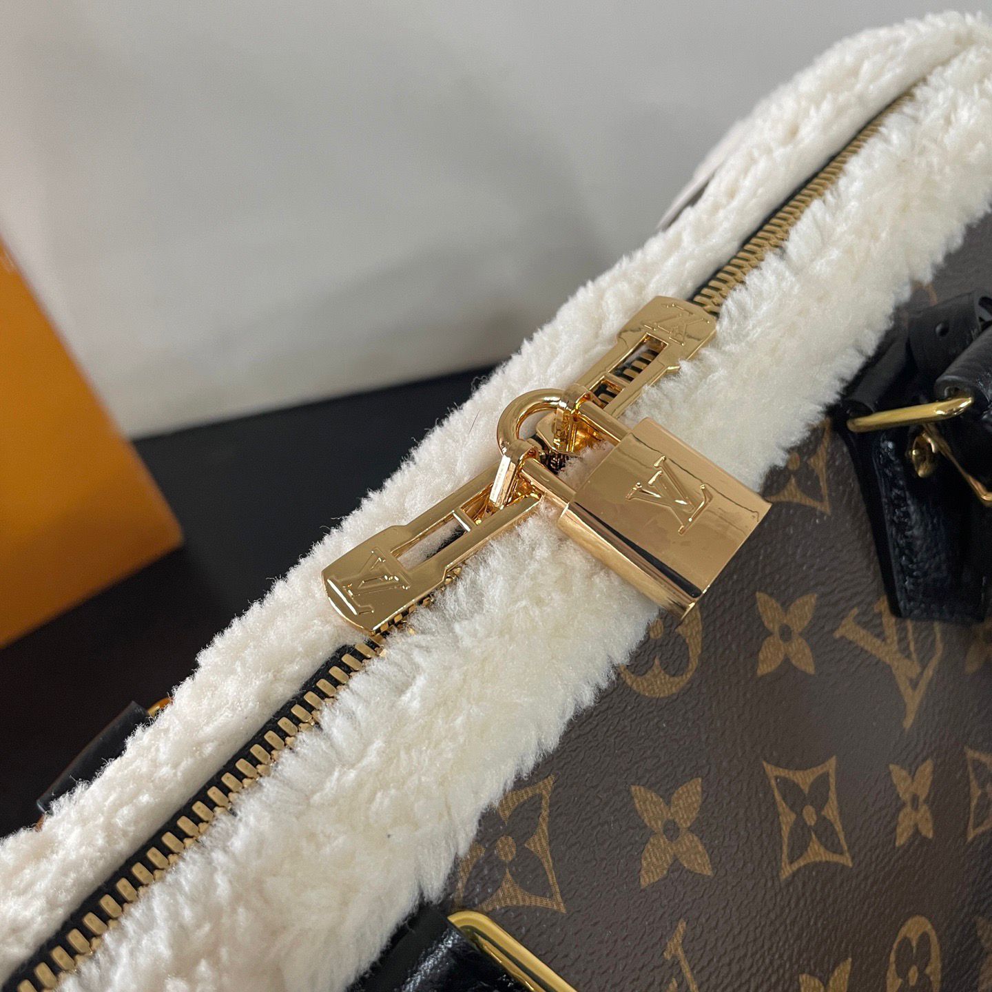Louis Vuitton LV SPEEDY SOFT 30 TEDDY Handbag