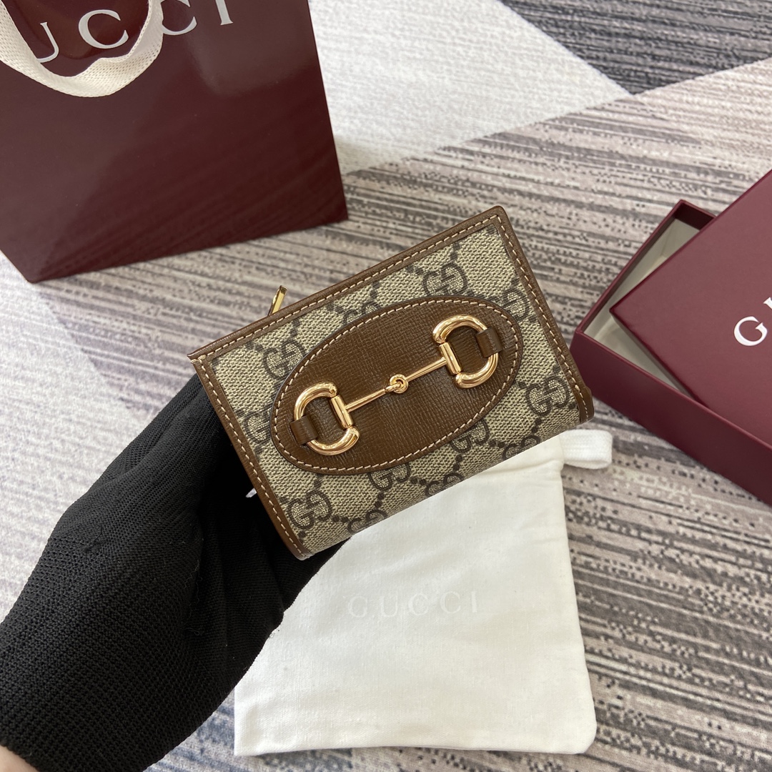 Gucci Horsebit 1955 card case wallet 726846