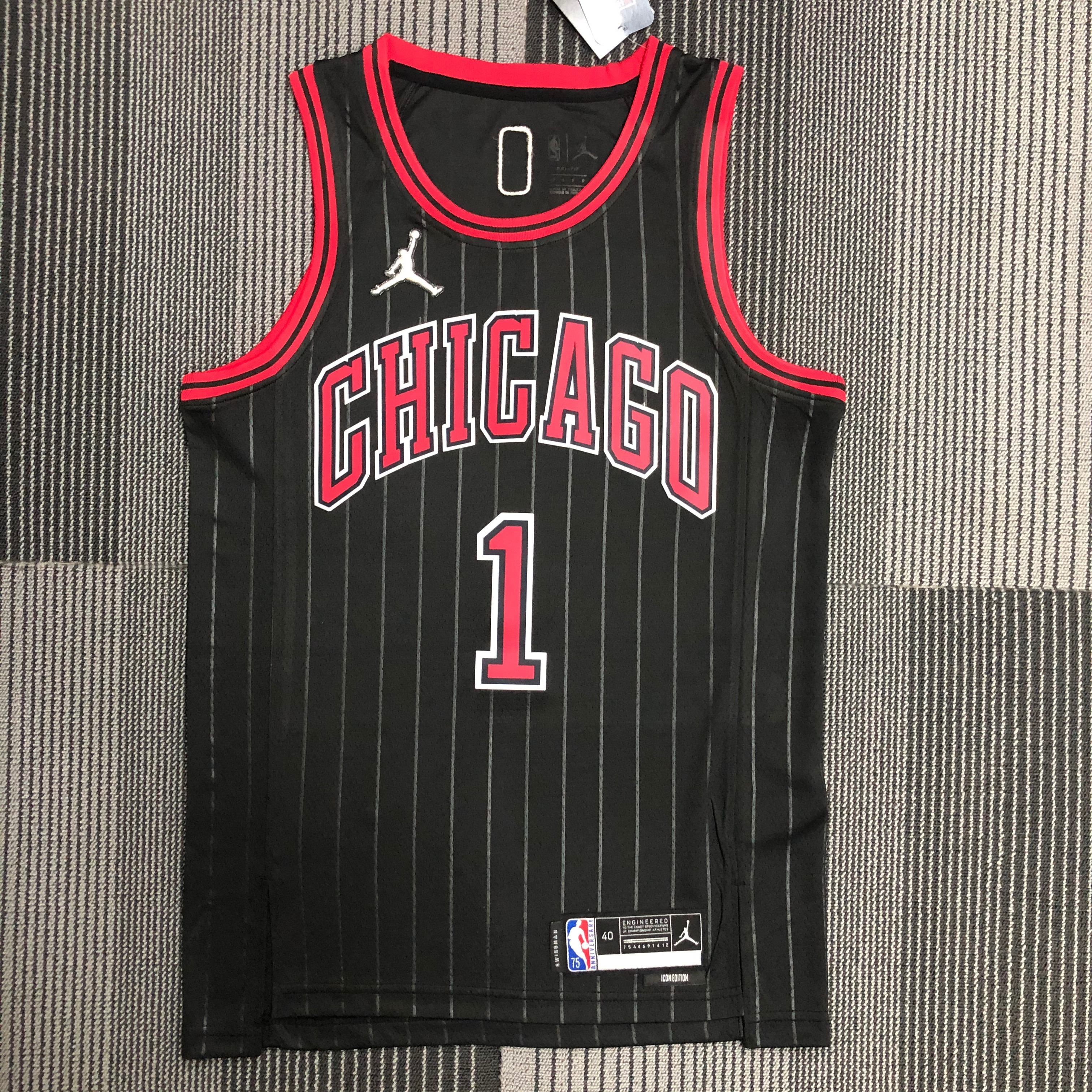 75th Anniversary Chicago Bulls Flyer Edition No.1 Rose