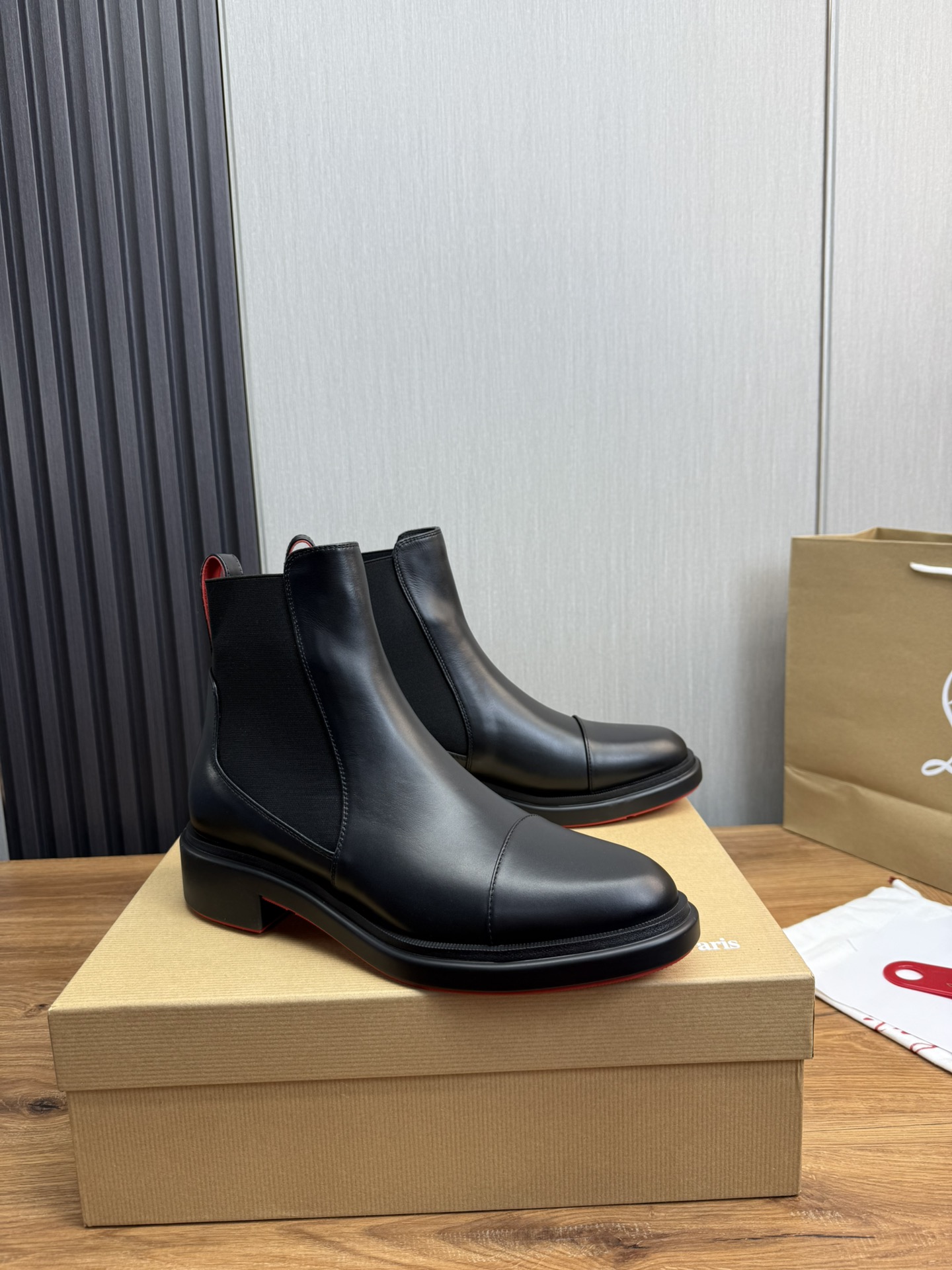 Christian Louboutin Men's Anklet Boots