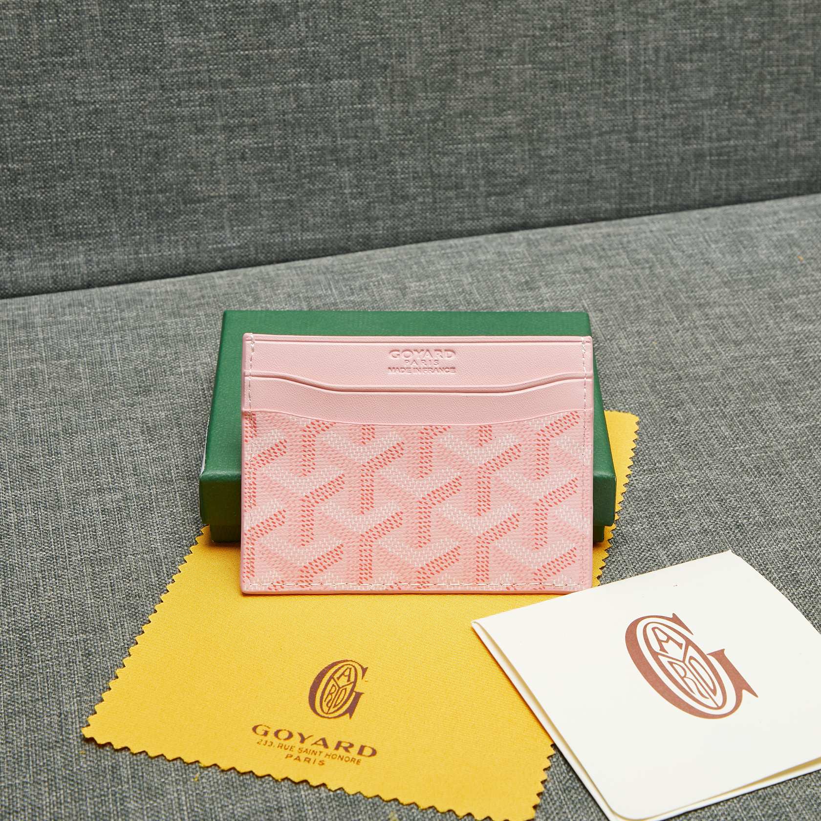 Goyard Wallets Card Holder Purse