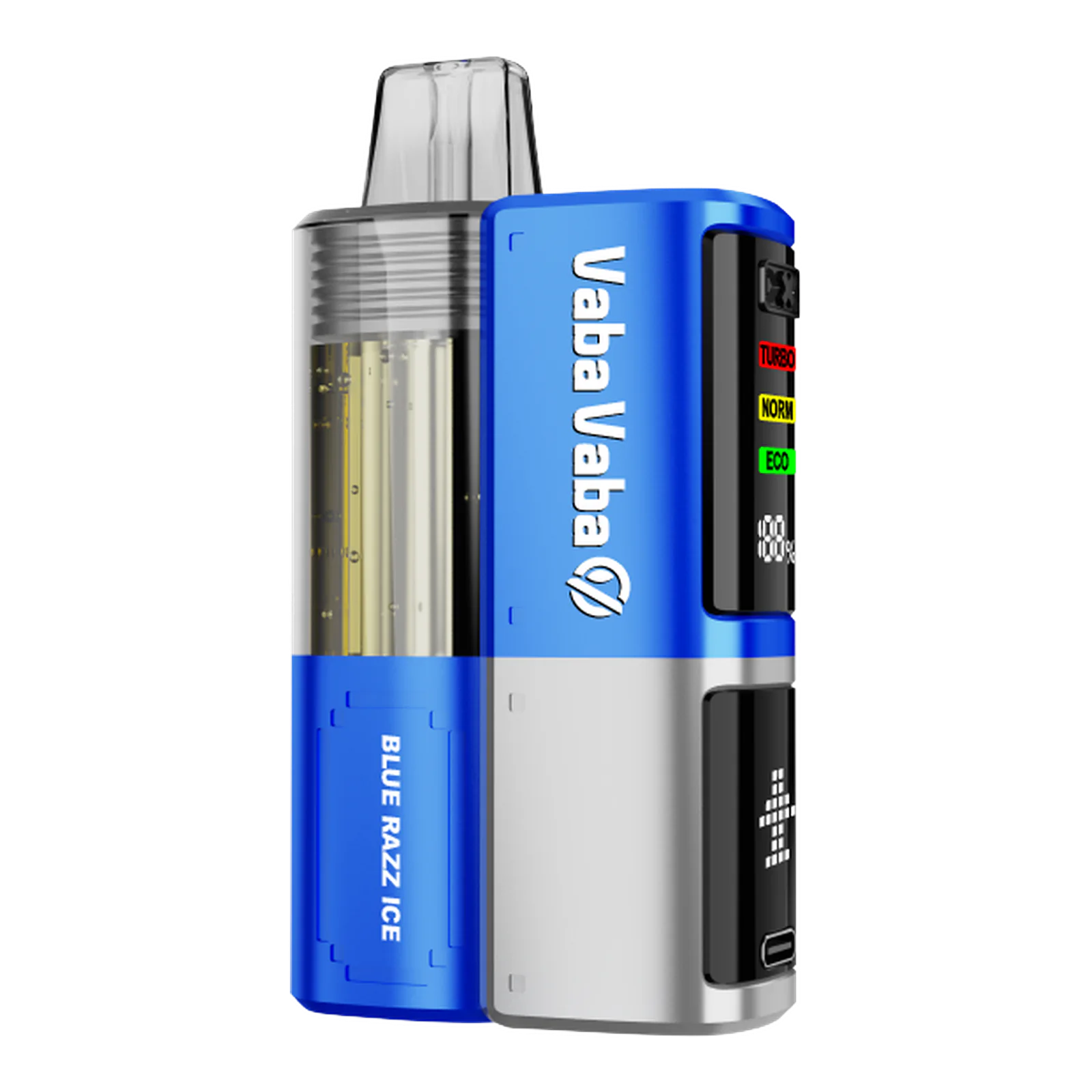 Vaba Vaba V50K 50000 Vape Kit  Pod System E Zigarette Blue Razz Ice - Vaba Vape-Shop