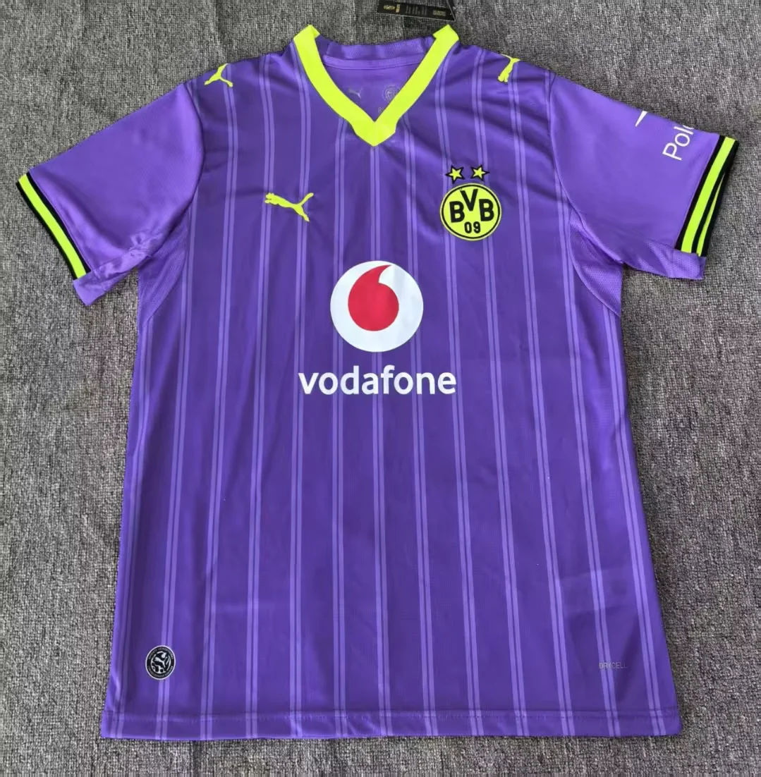 2026/2027 BVB Home Purple Fans Football Shirt 1:1 Thai Quality