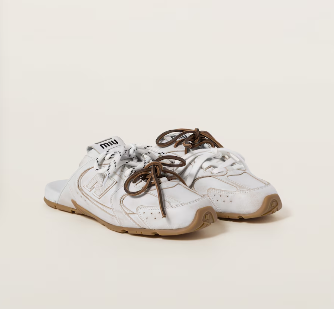 New Balance X Miu Miu Open back sneaker Mule