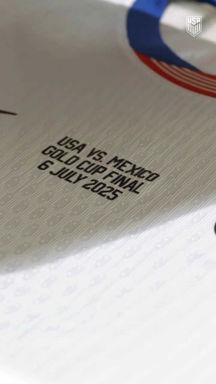 USA 2025 Gold Cup Final Soccer Jersey