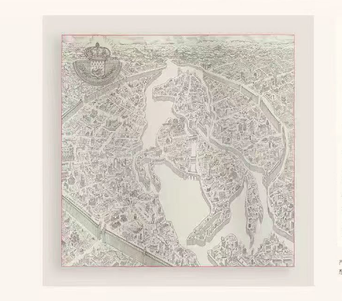 Hermes Shawl 140cm