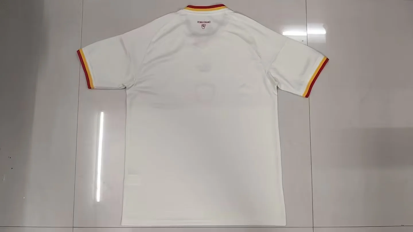 2026/2027 AS Roma Away White Fans Football Shirt 1:1 Thai Quality