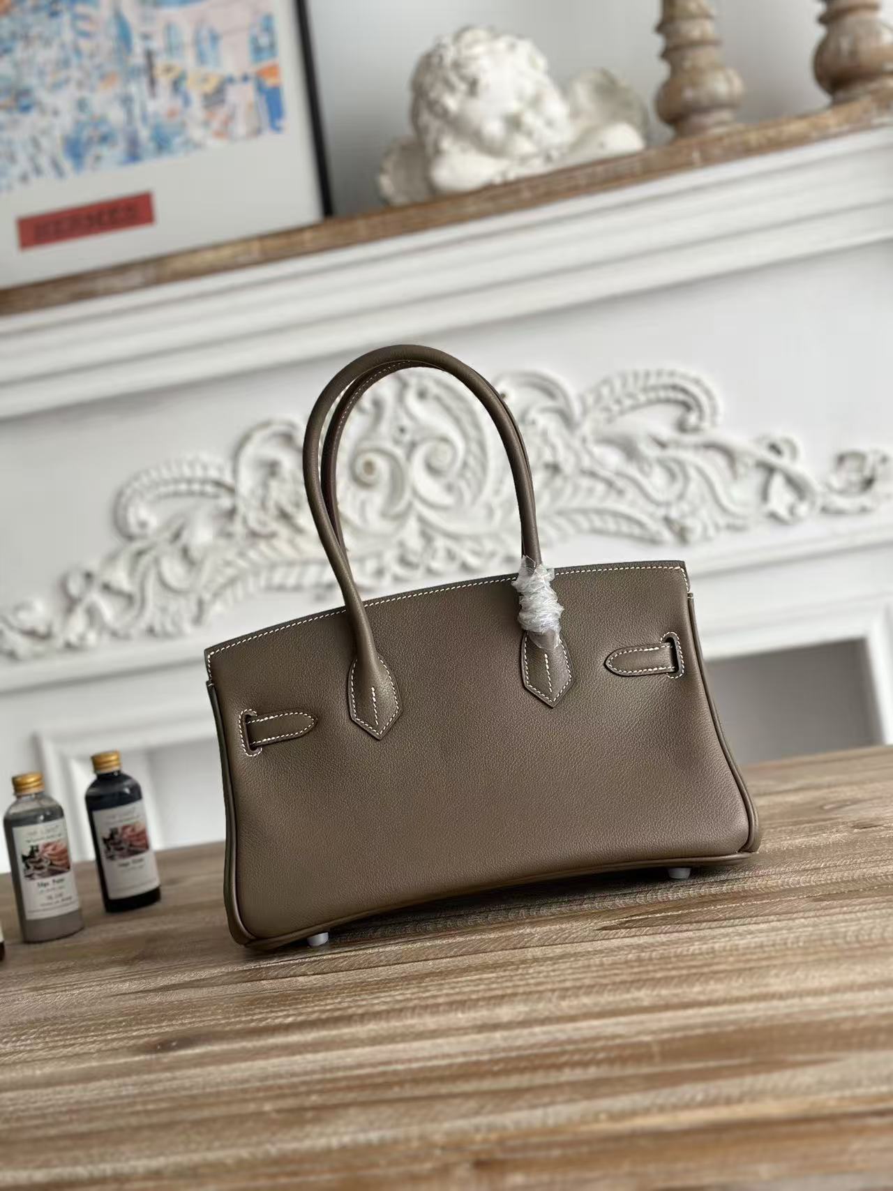 Hermes shoulder birkin handbag