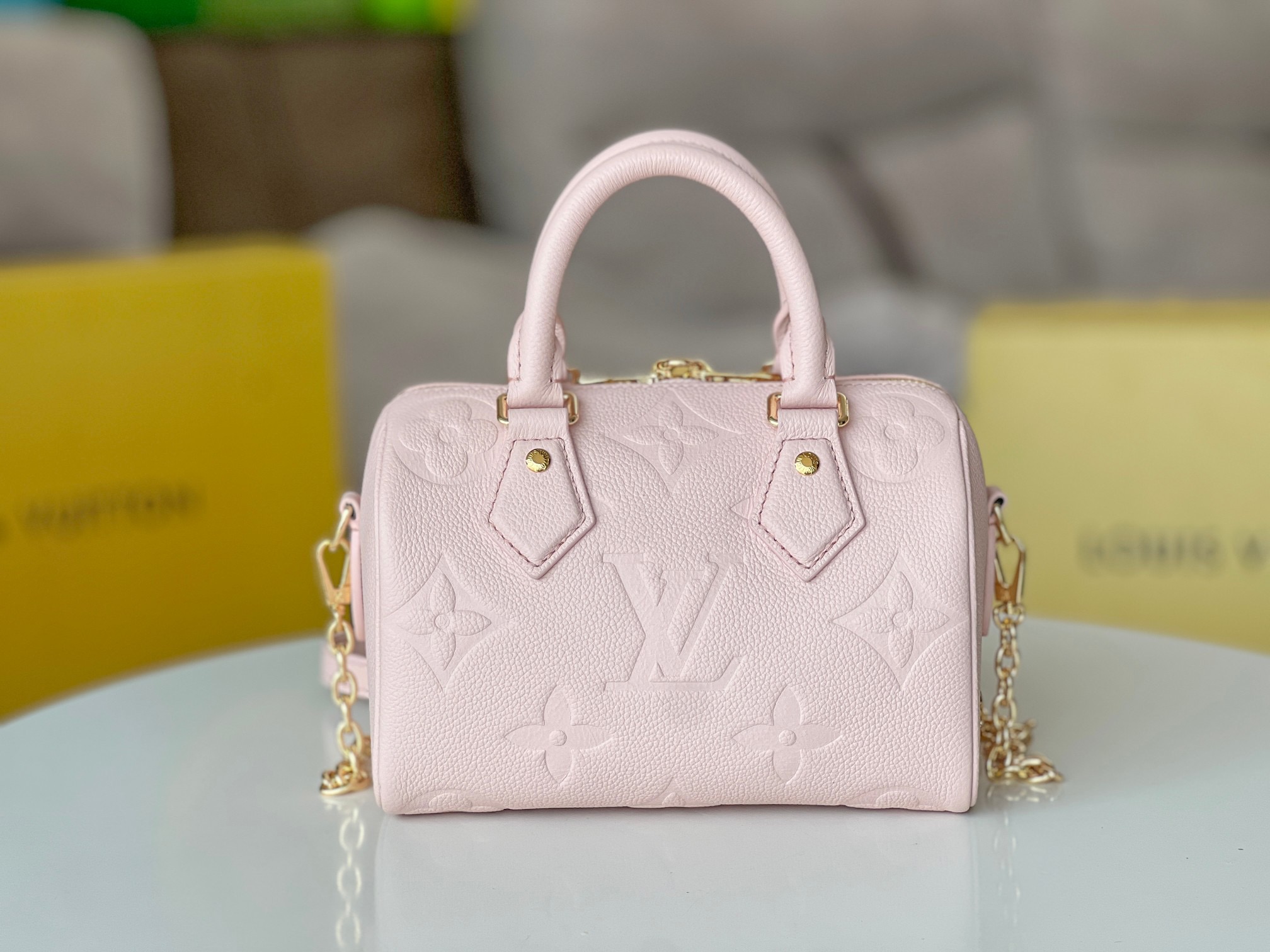 Louis Vuitton LV Bandouliere 20 Degrade Monogram Empreinte Handbag