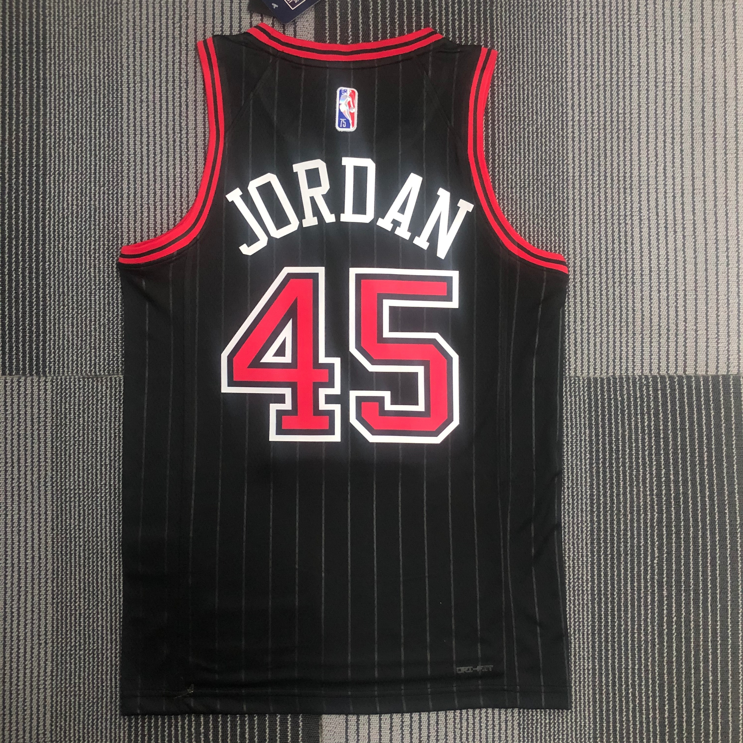 75th Anniversary Chicago Bulls Flyer Edition No.45 Jordan