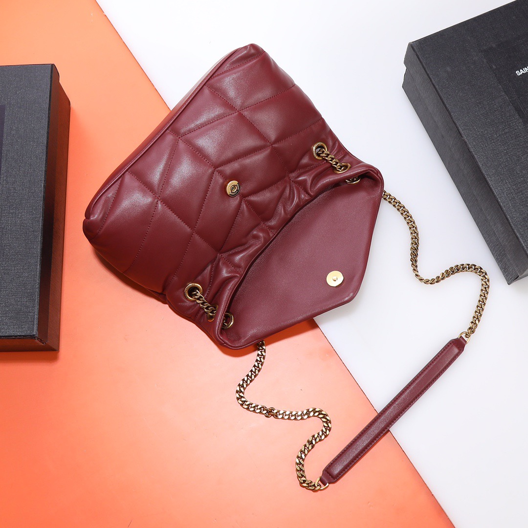 Saint Laurent YSL Loulou puffer quilted lambskin bag
