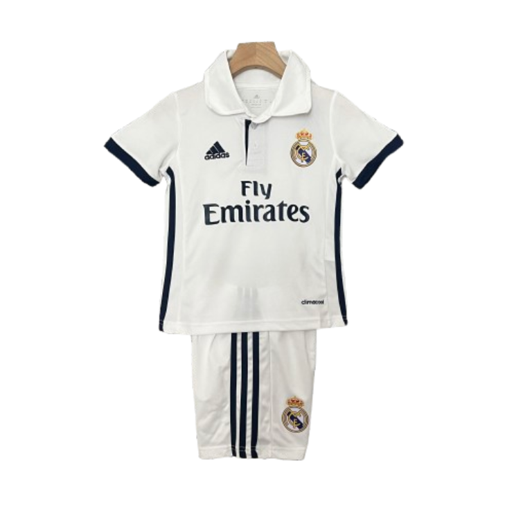 Real Madrid 16-17 Home Retro Kid Kits Jersey