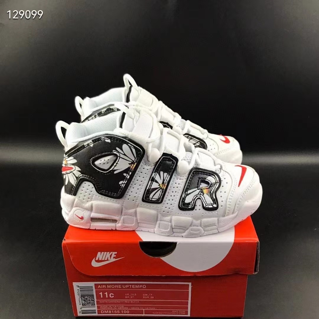 2025-26 FB1 US Kid's Sizes White Black Pippen Joint Edition Low cut Inverted Hook Shoes tianlong