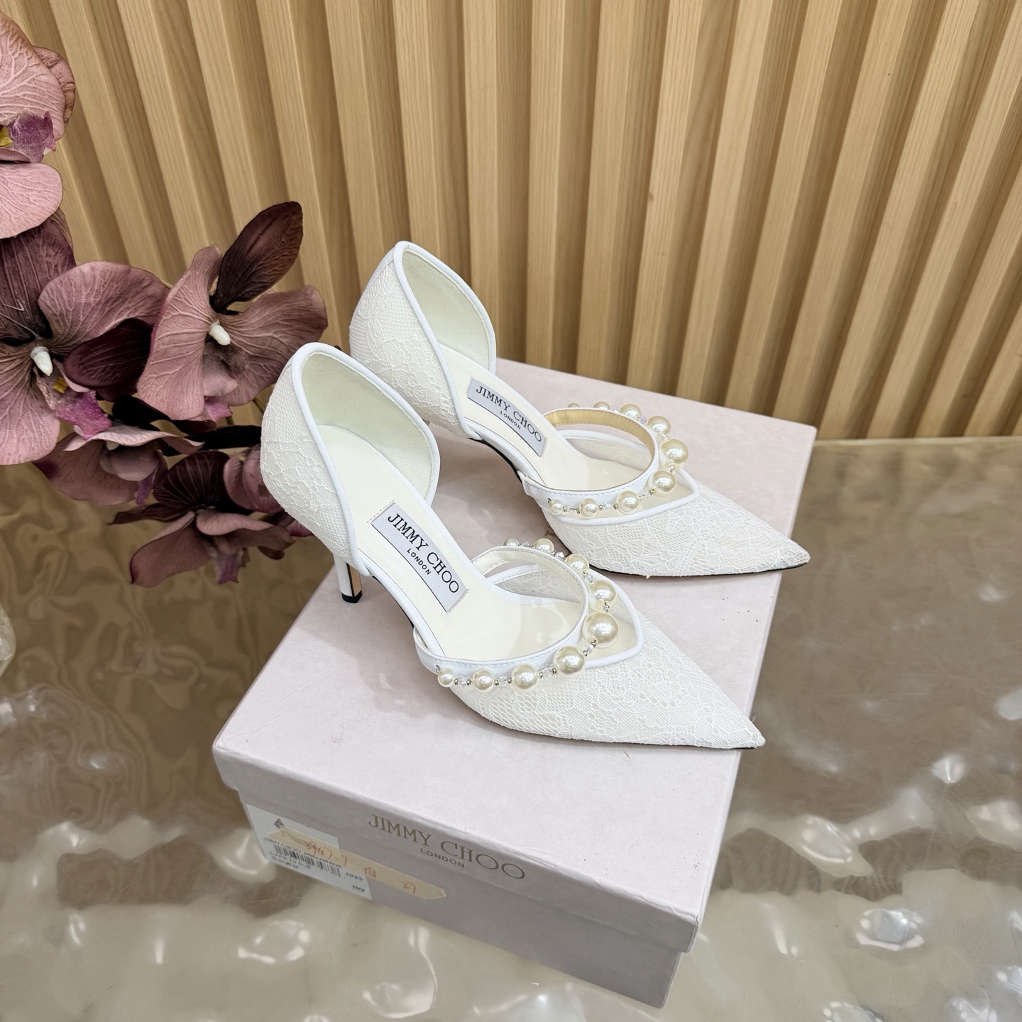 Jimmy Choo Lace Pump