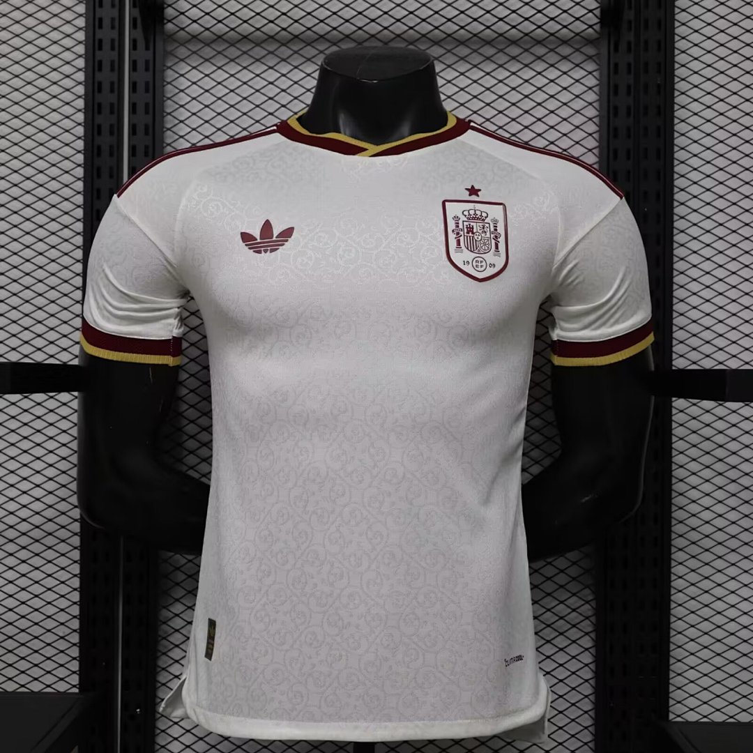 2026 Player Version Spain Away Off-White Jerse S-4XL