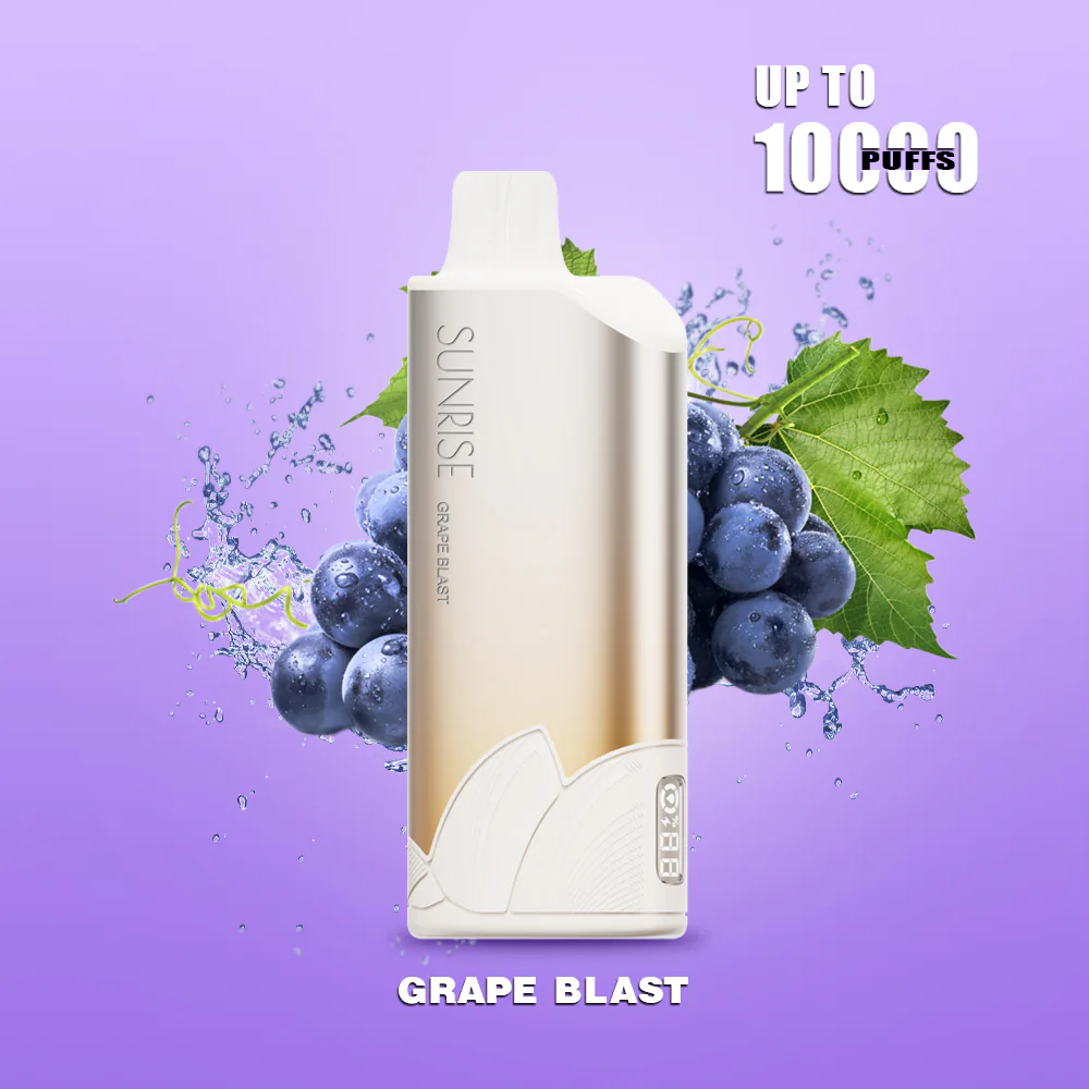 GROO SUNRISE 10K Disposable Vape – Grape Blast - Vaba Vape-Shop