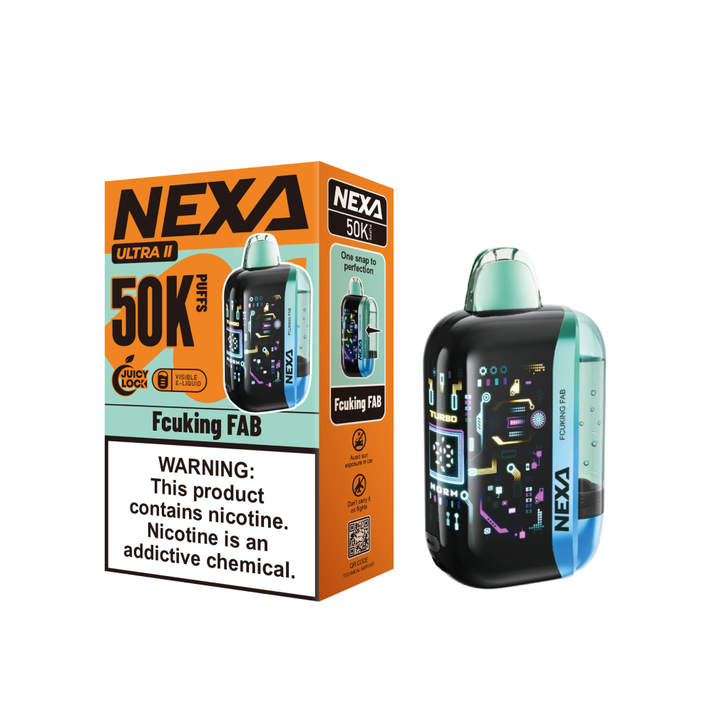 5Pcs Nexa Ultra II 50K 5% 20mL