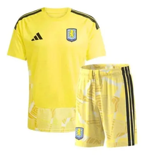 Aston Villa Yellow Goalkeeper Suit 26/27 | Soc Jersey - Premium Football Jersey